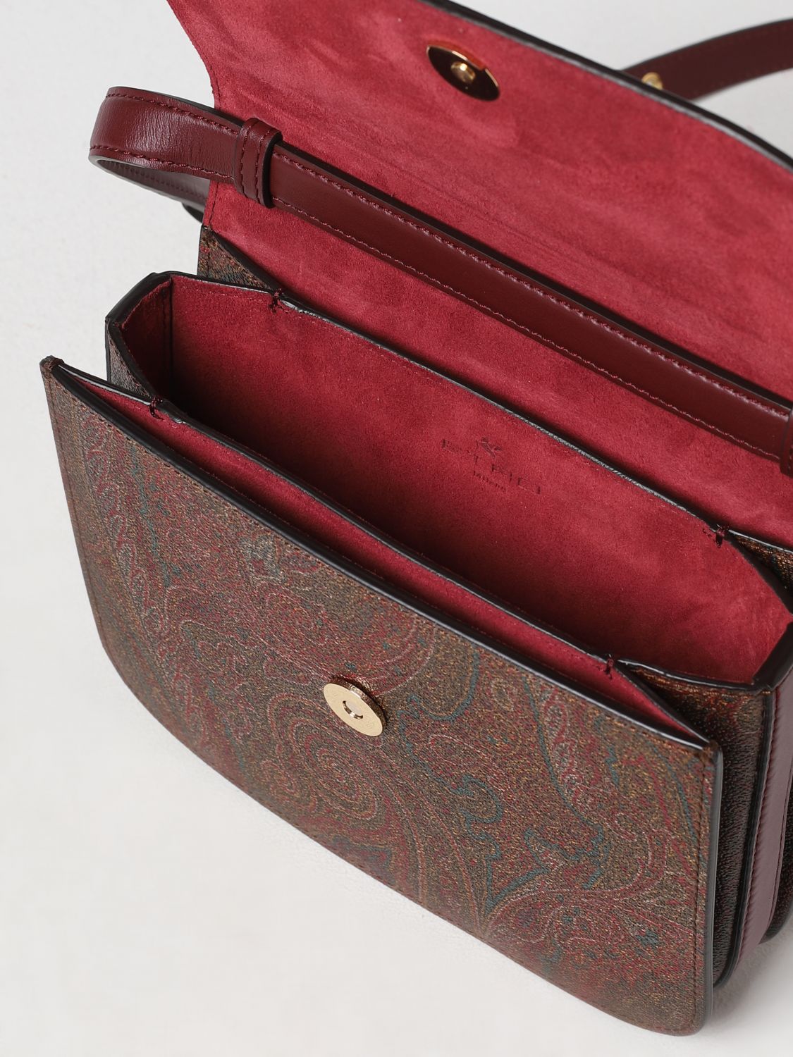 Etro Essential bag in fabric coated with Paisley jacquard - ShopStyle