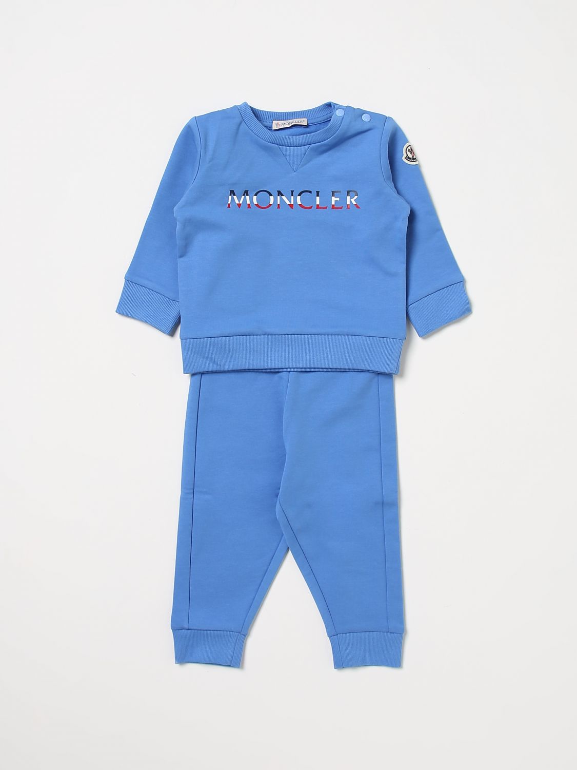 Moncler Babies' Dungaree  Kinder Farbe Hellblau