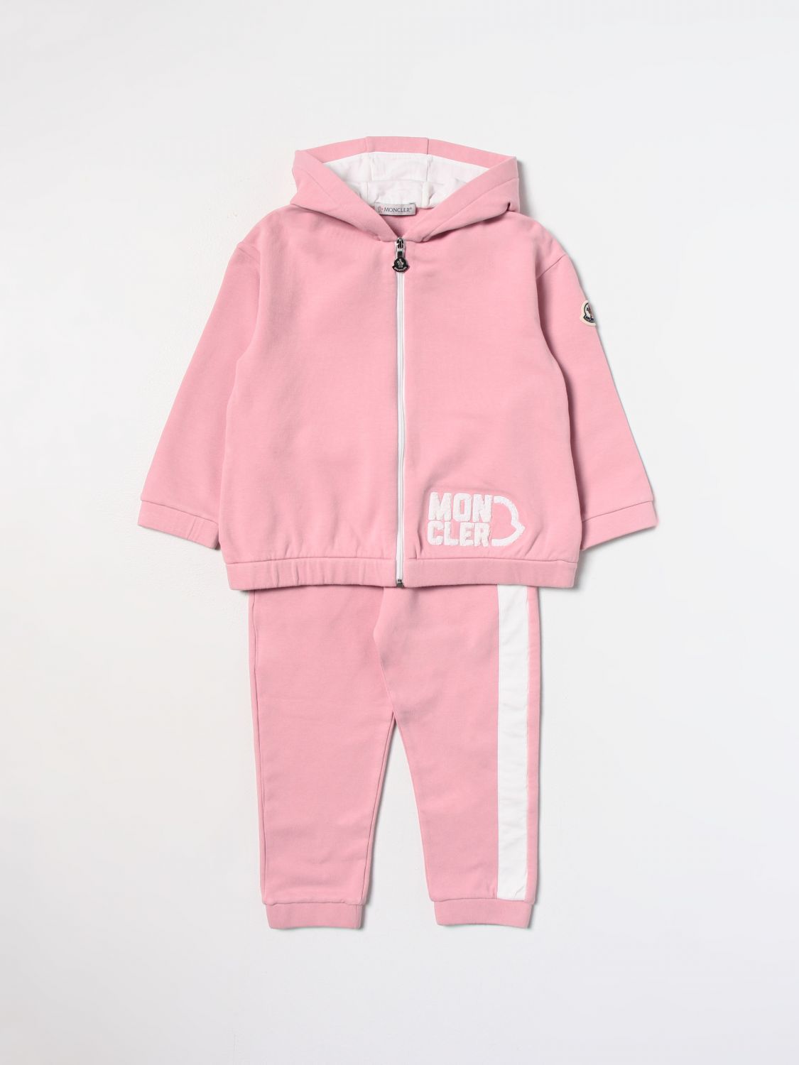 Tracksuits MONCLER Kids colour Pink