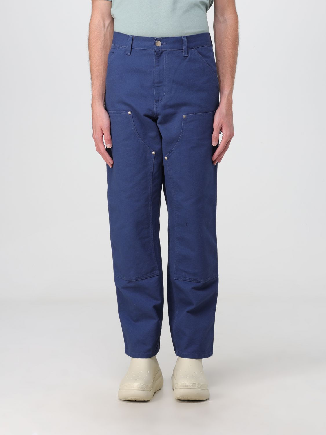 Carhartt Trousers  Wip Men In Blue