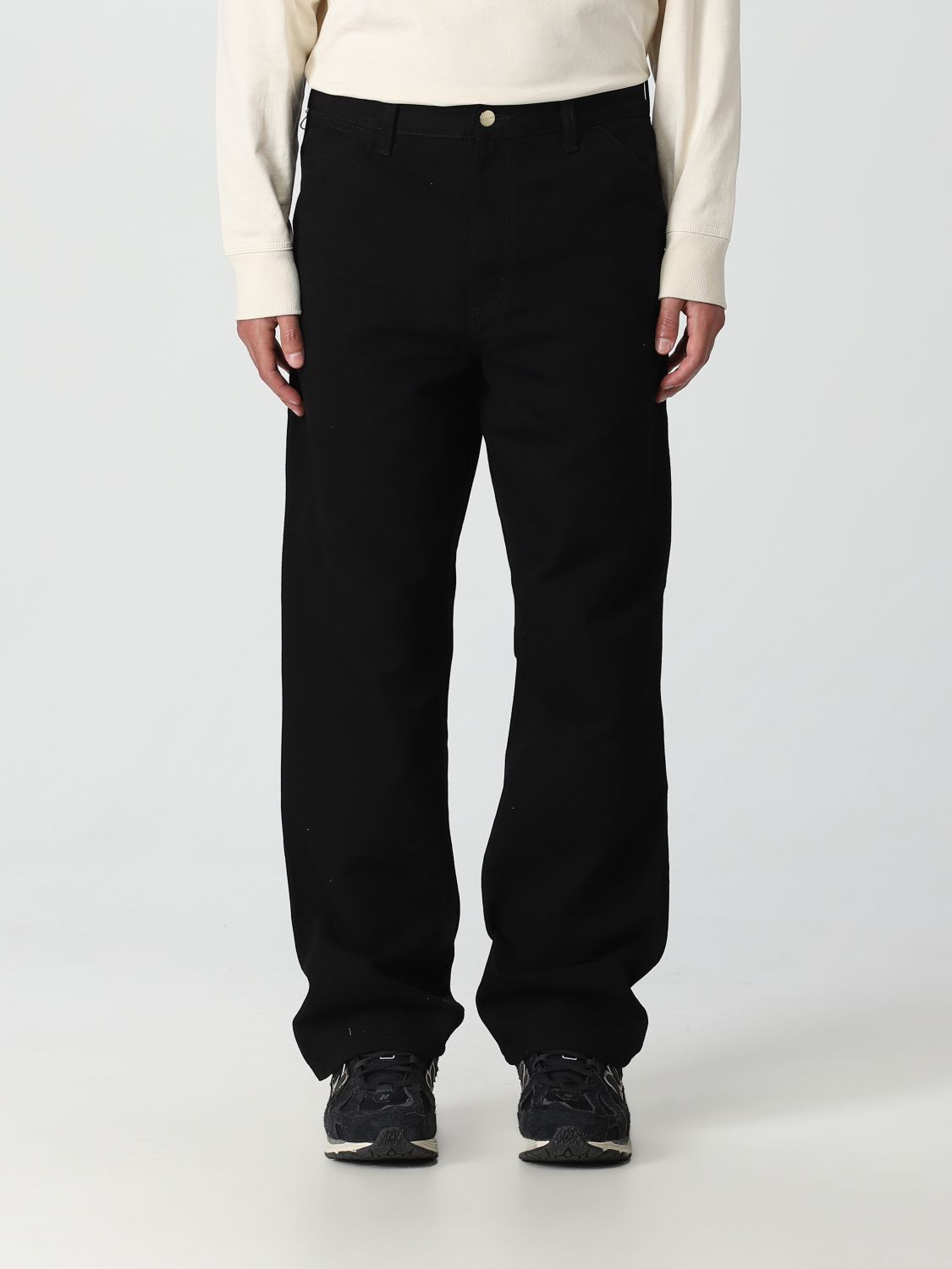 Carhartt Trousers  Wip Men In Black