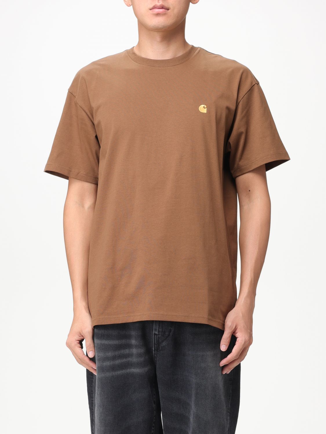 Carhartt T-shirt  Wip Men In Brown