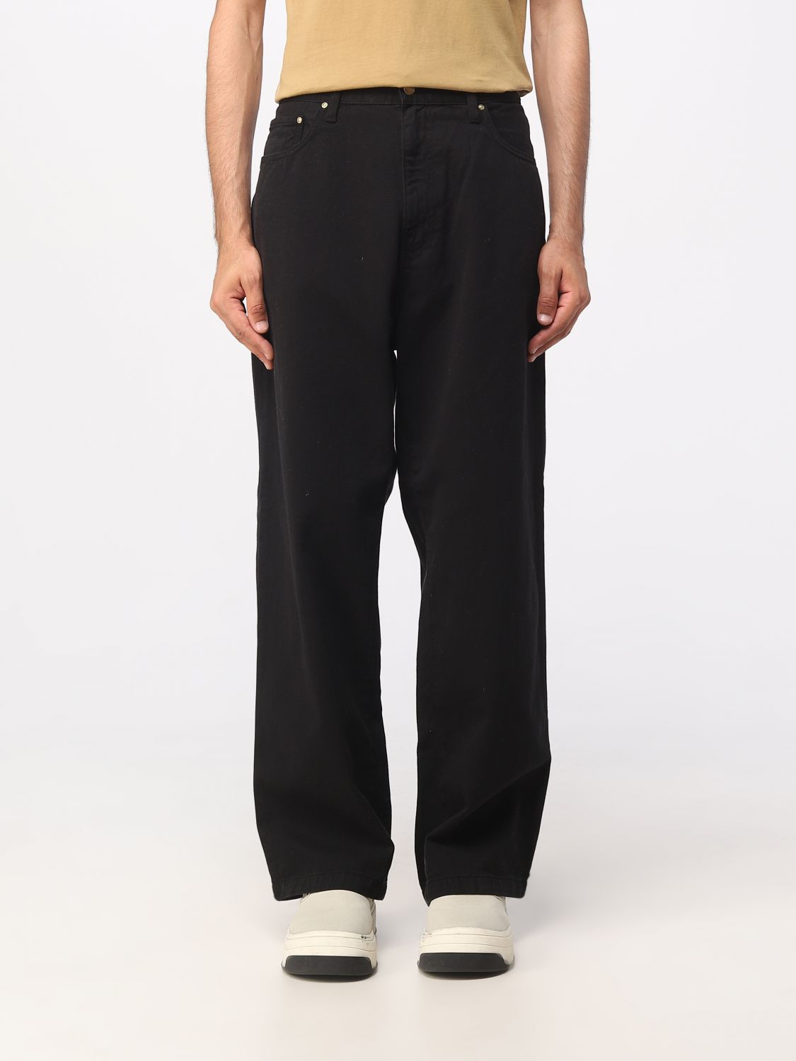 Carhartt Trousers  Wip Men In Black