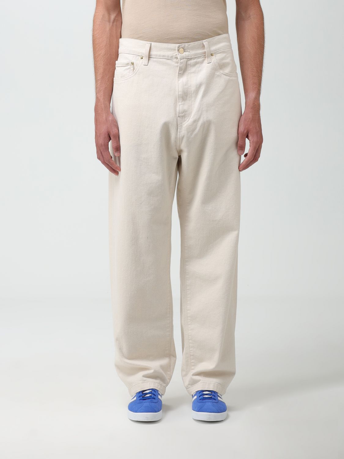 Carhartt Trousers  Wip Men In Natural