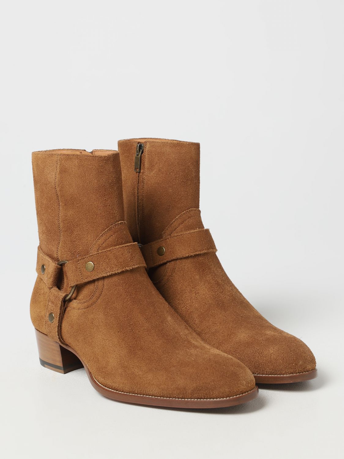 Saint laurent hotsell wyatt harness suede