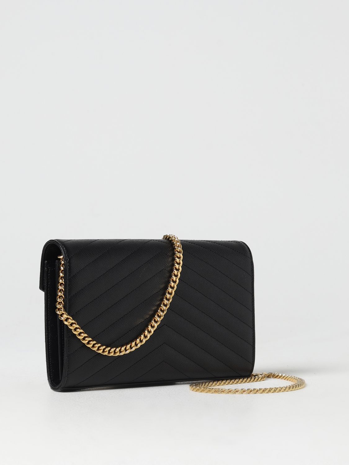 SAINT LAURENT: mini bag for woman - Black  Saint Laurent mini bag  7103182R20W online at
