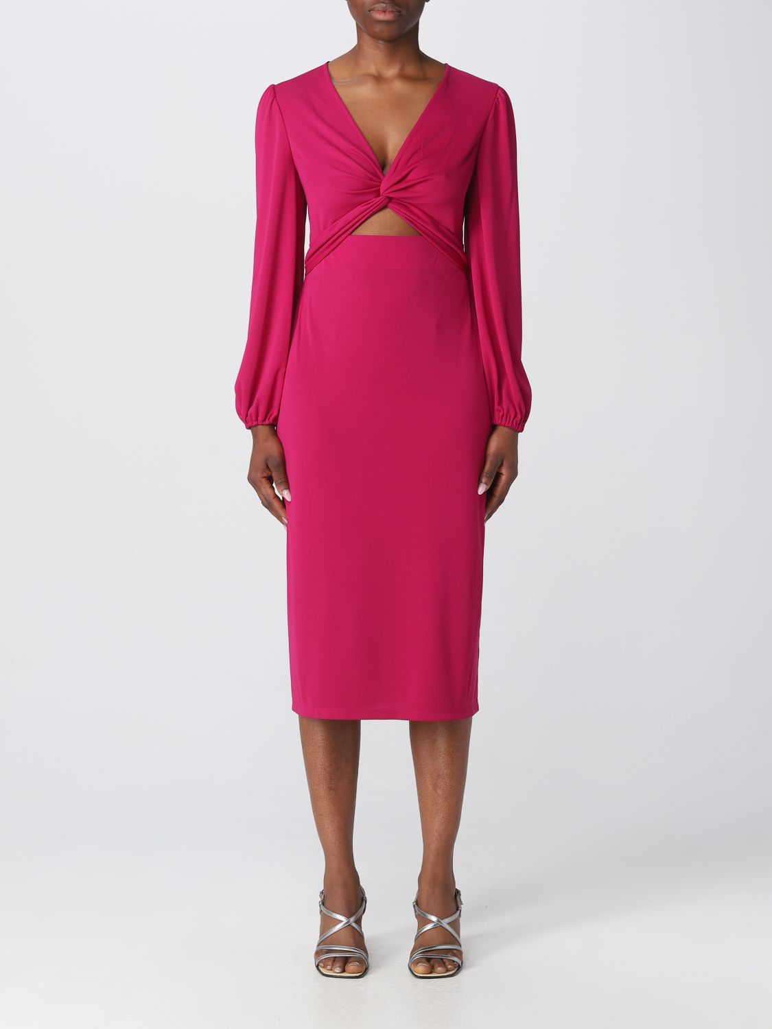 Lauren Ralph Lauren Dress  Woman In Fuchsia