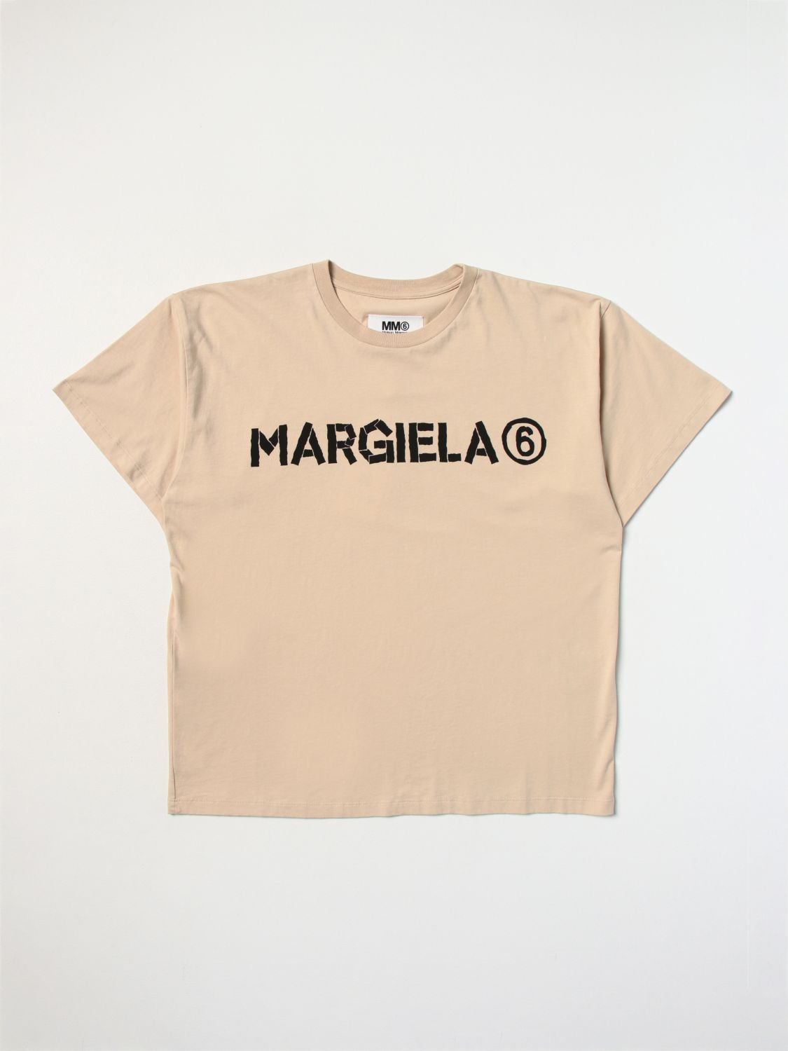 Mm6 Maison Margiela Kids' T-shirt  Kinder Farbe Beige