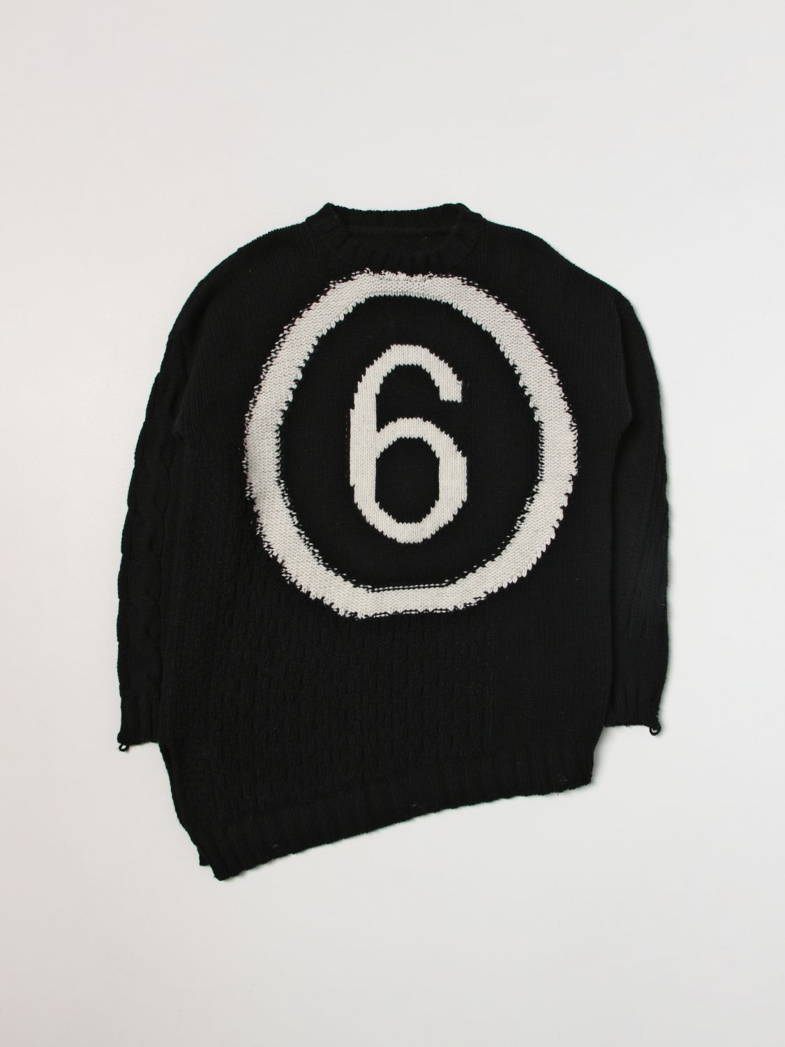 Maglia MM6 Maison Margiela in misto lana