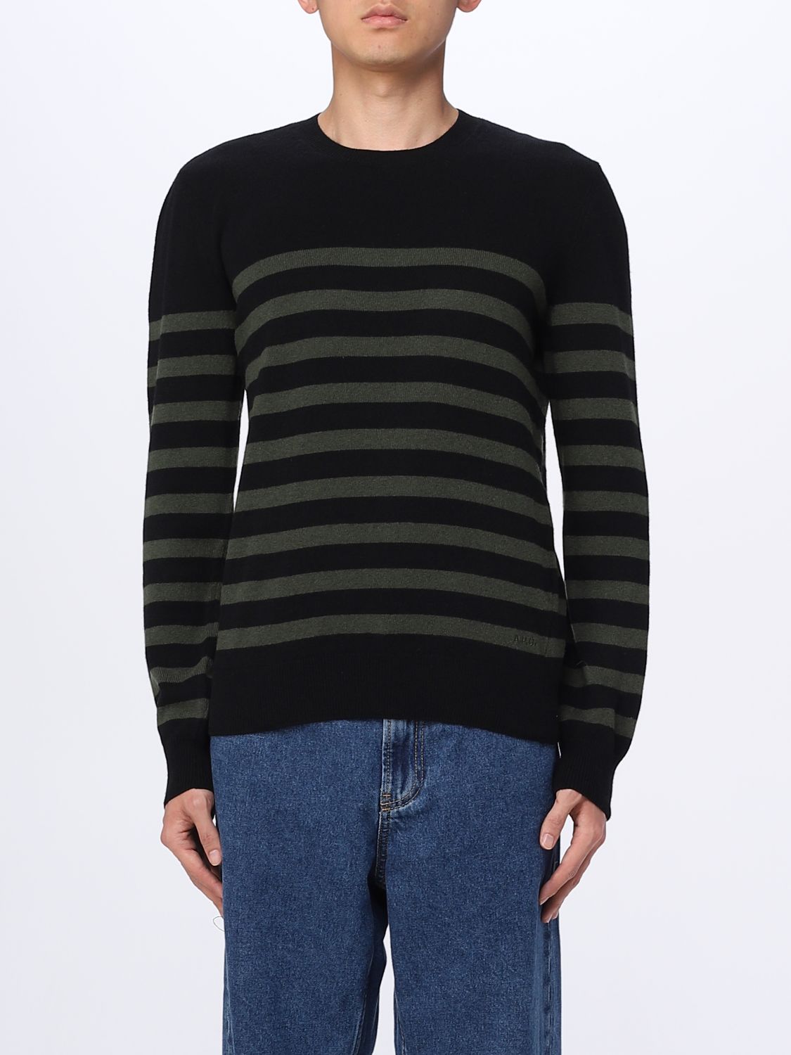 A.P.C.: sweater for man - Beige | A.p.c. sweater WVBBWH23224 online on ...