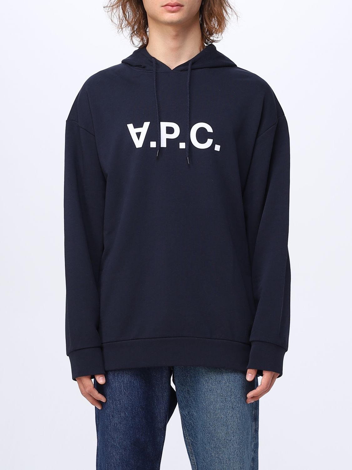 Sweatshirt A.P.C. Men colour Navy