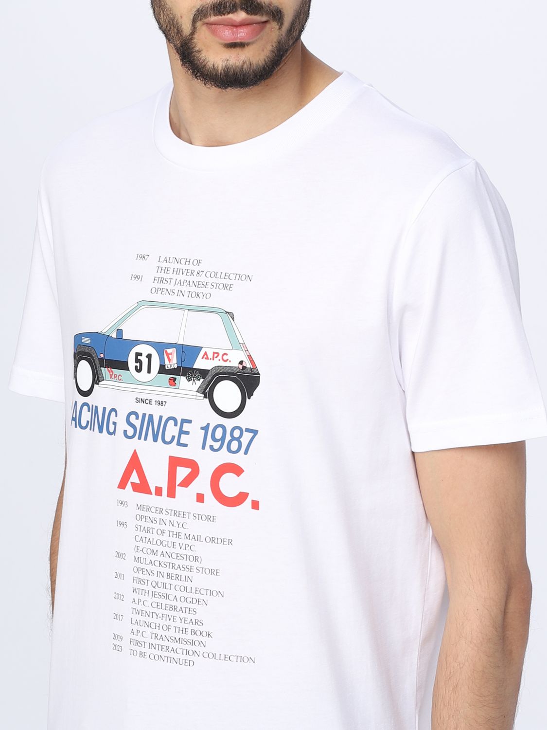 A.p.c. t shirt for man