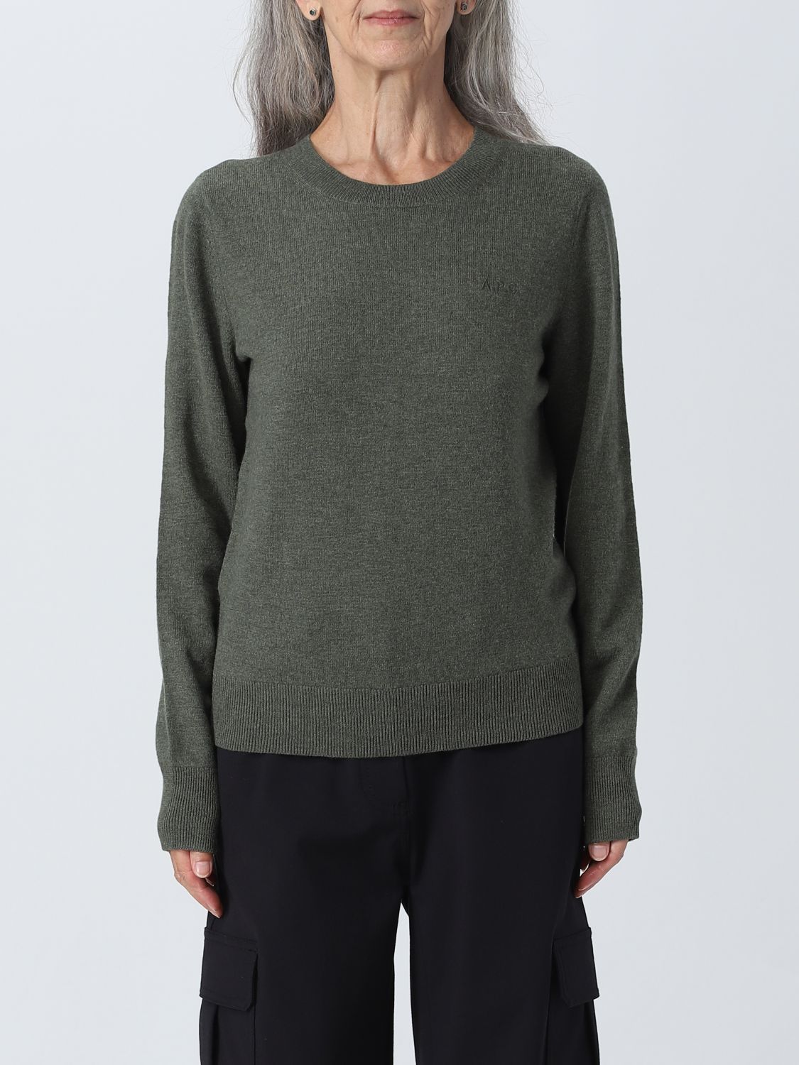 Apc Sweater A.p.c. Woman Color Green