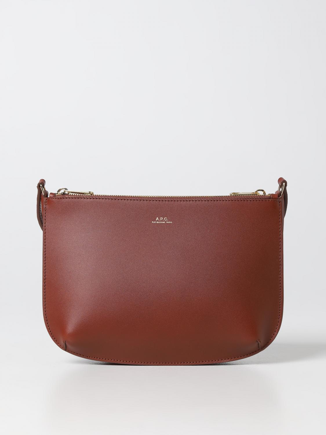 Shoulder Bag A.P.C. Woman colour Brown