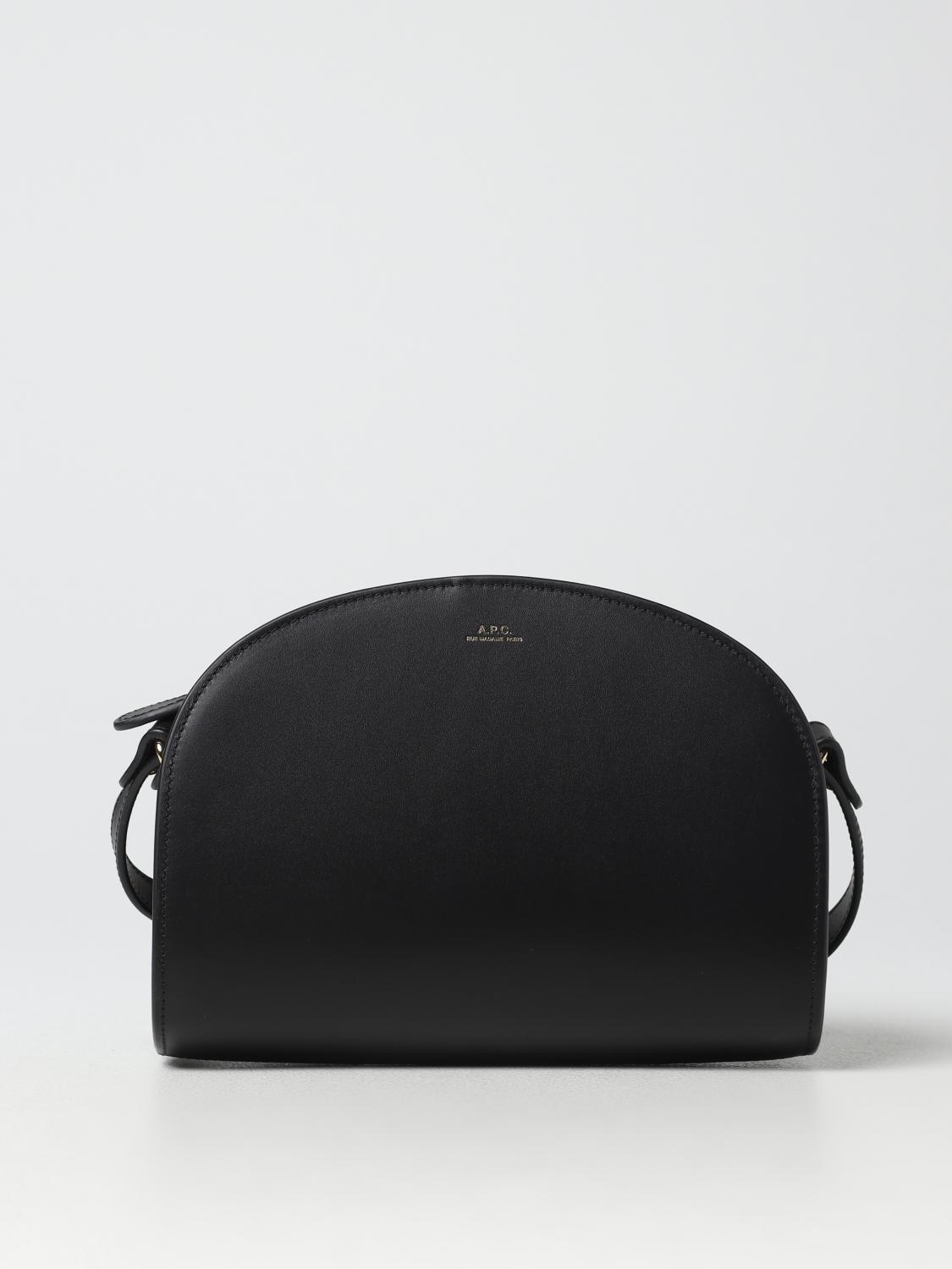 Crossbody Bags A.P.C. Woman Colour Black