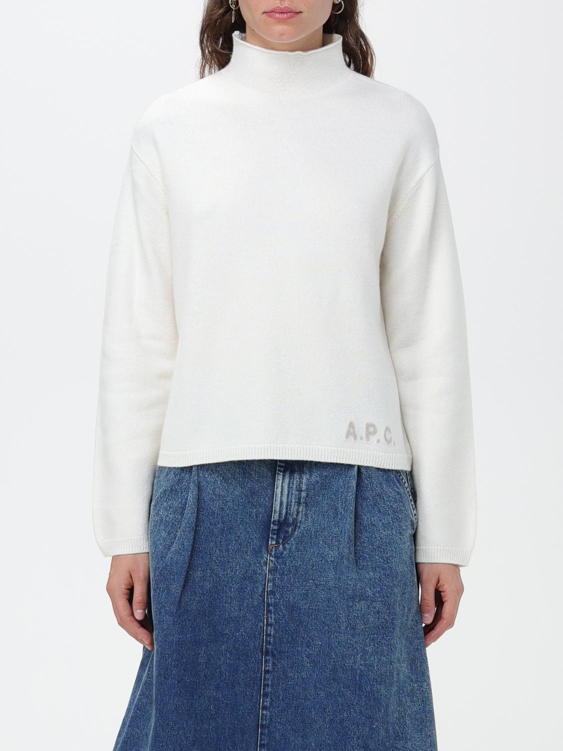 Apc Jumper A.p.c. Woman In Ecru