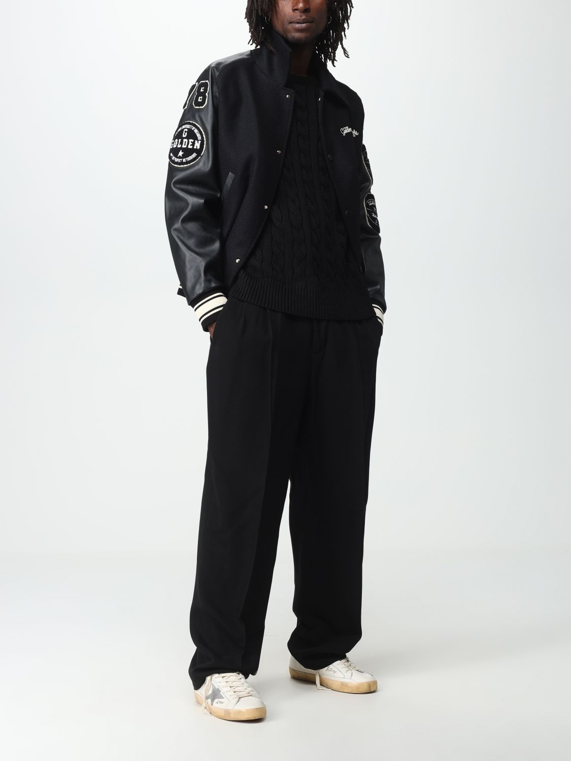 GOLDEN GOOSE: jacket for men - Black | Golden Goose jacket