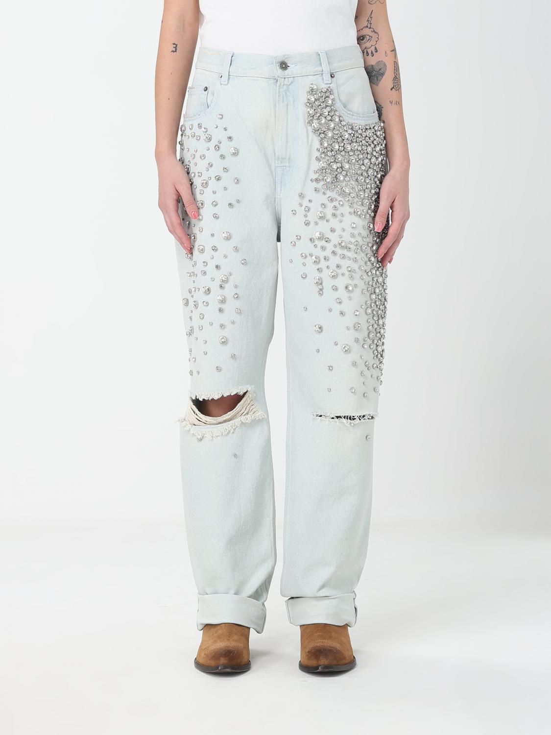 Golden Goose Jeans In Stone Washed