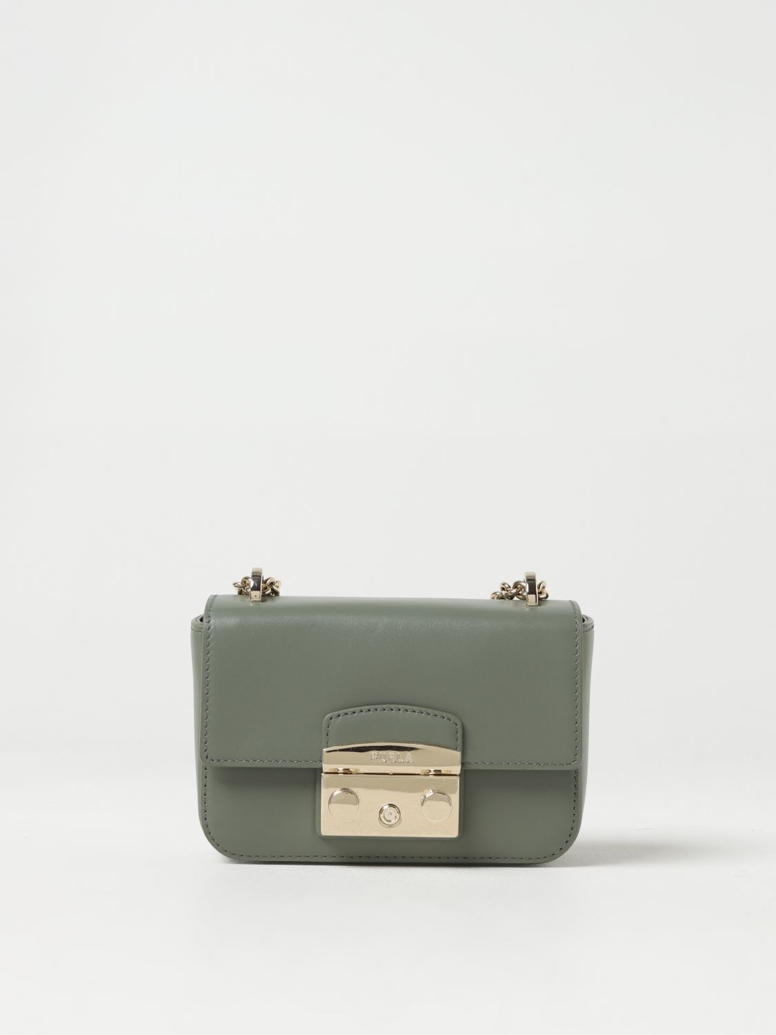 Furla olive cheap green bag