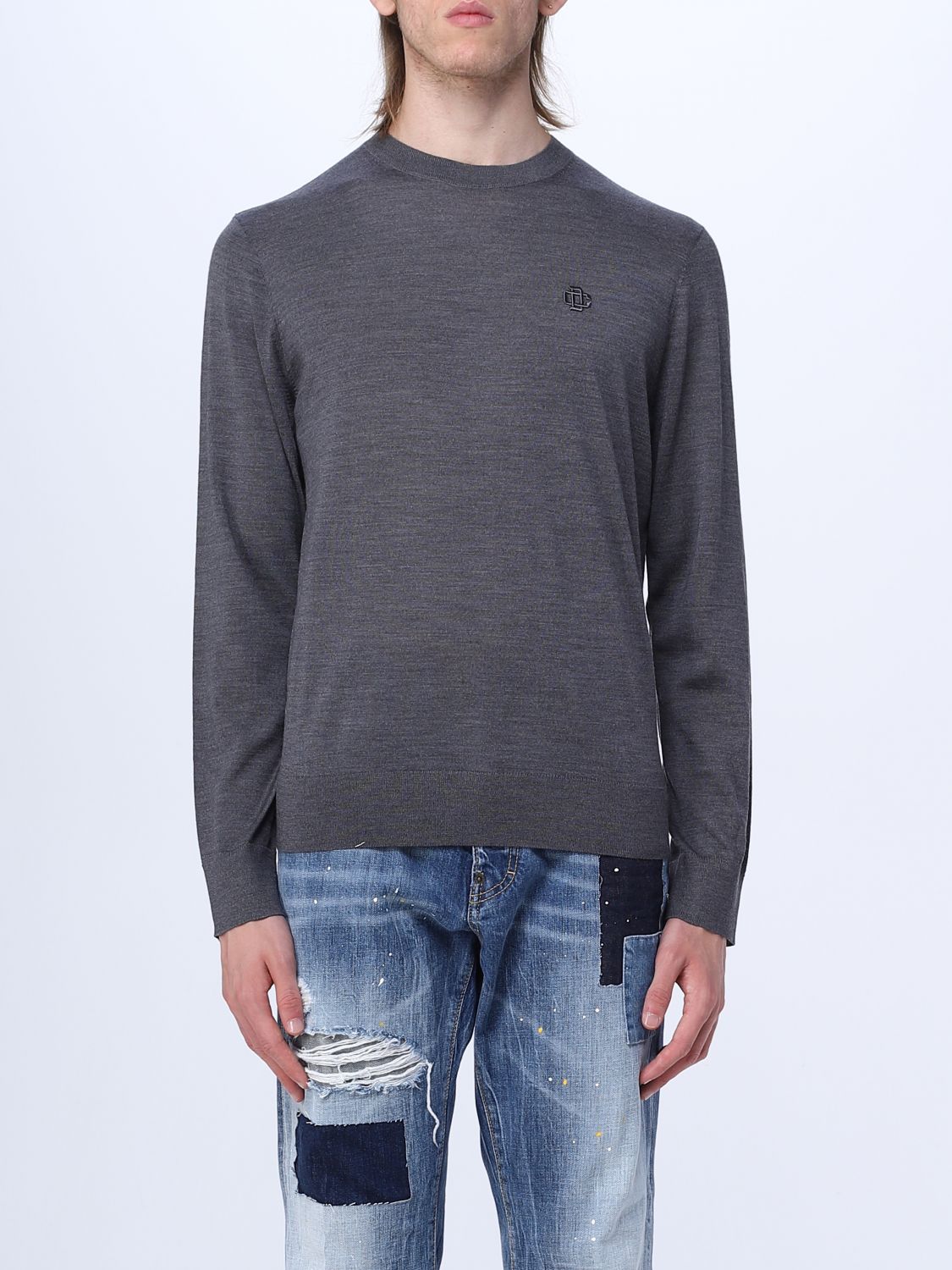 Jumper DSQUARED2 Men colour Grey