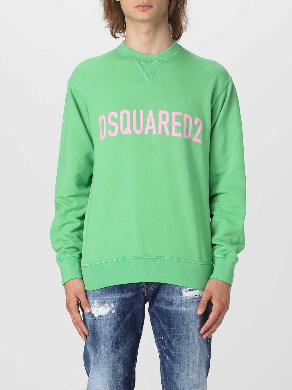 Dsquared2 Sweatshirt  Men Color Green