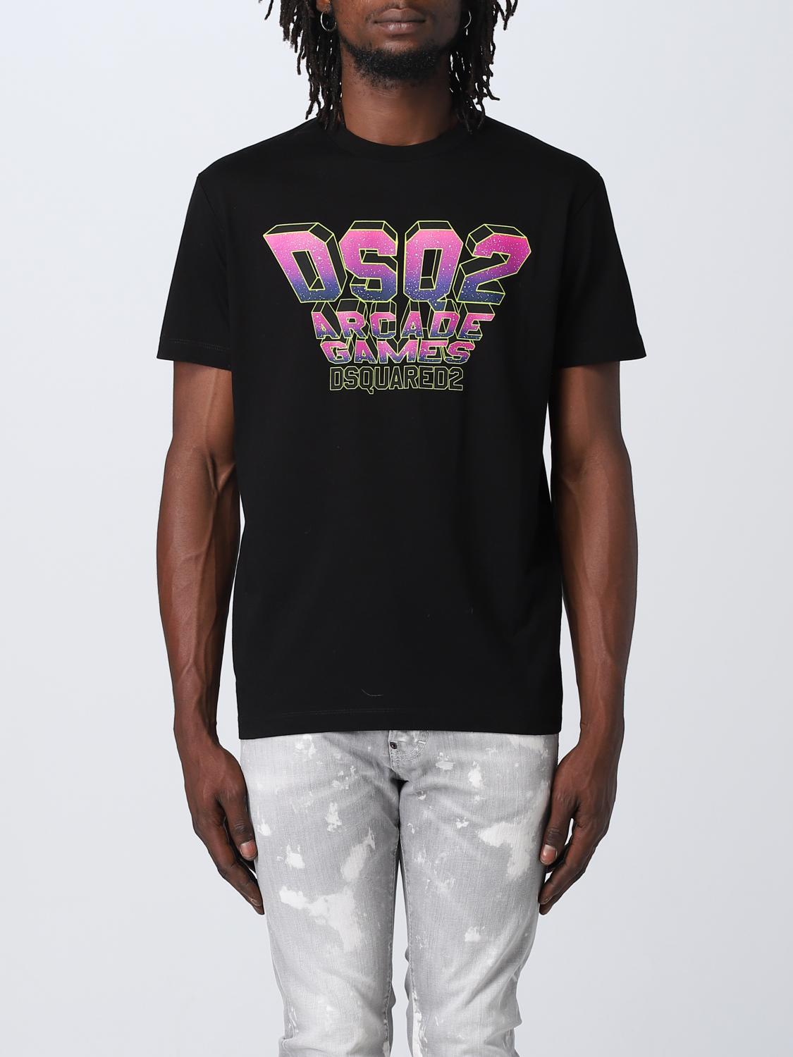 T-Shirt DSQUARED2 Men colour Black