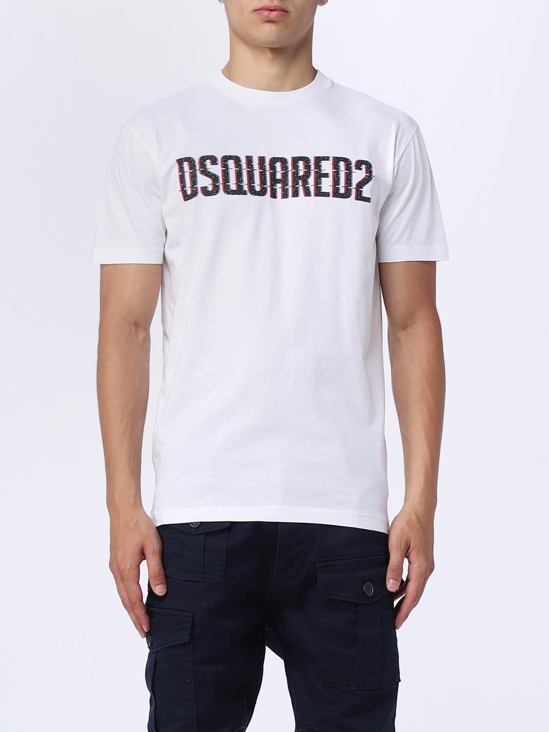 T-Shirt DSQUARED2 Men colour White