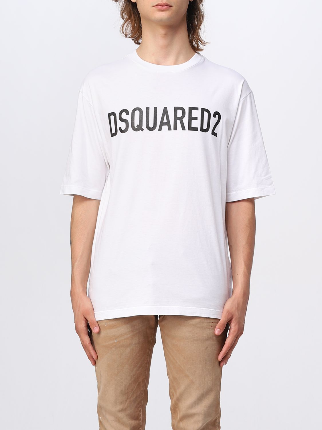 Dsquared2 T-shirt  Men Color White