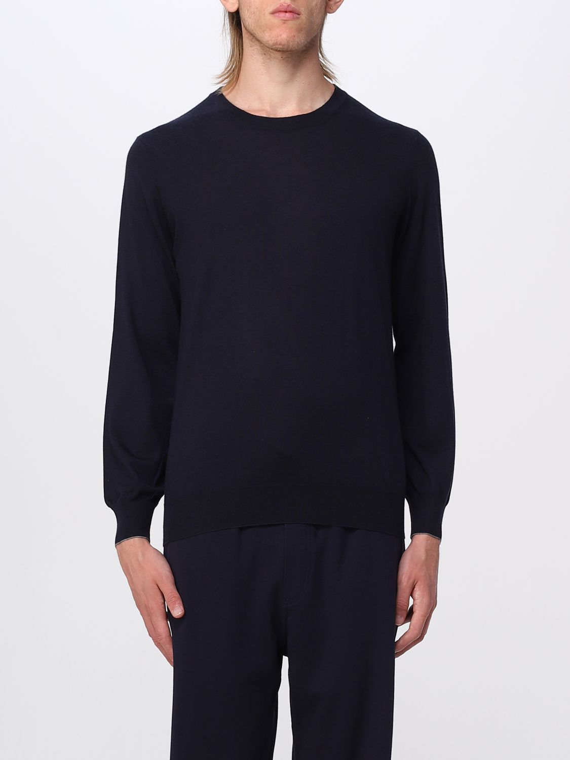 Brunello Cucinelli Sweater  Men Color Navy