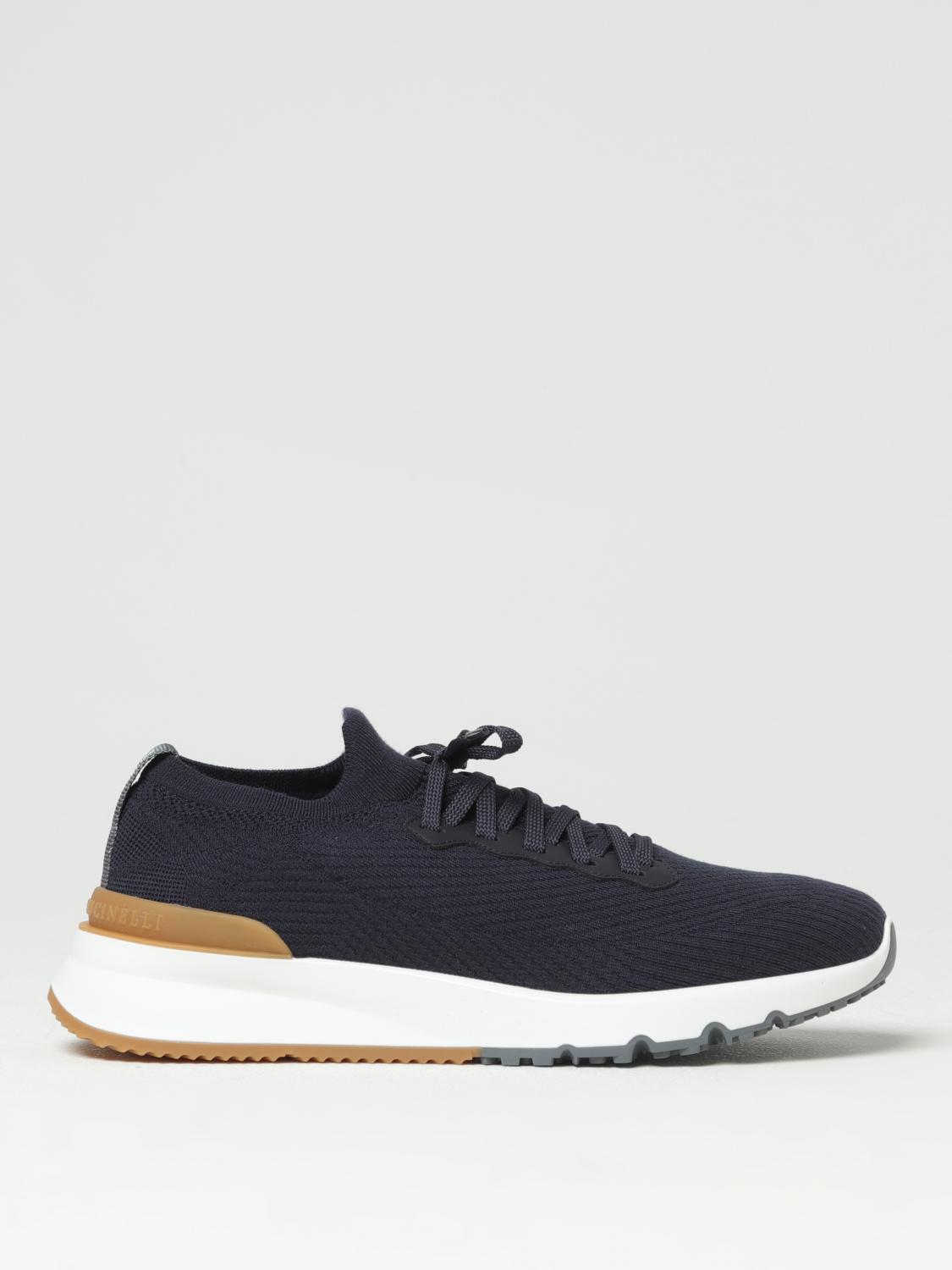 Brunello Cucinelli Trainers  Men In Blue