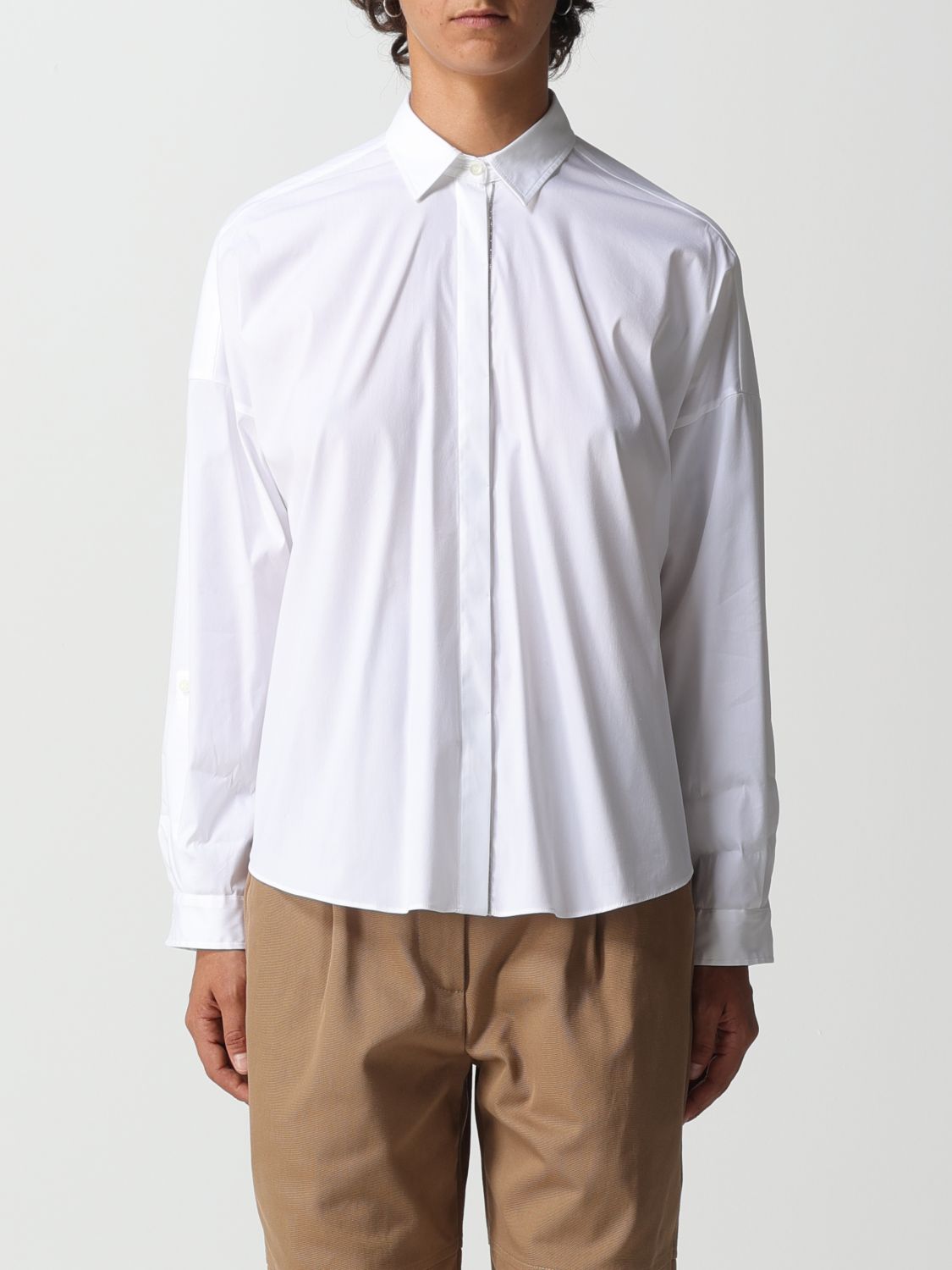 Brunello Cucinelli Shirt  Woman In White