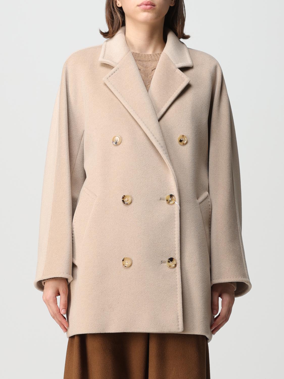 MAX MARA：コート レディース - サンド | GIGLIO.COMオンラインのMax