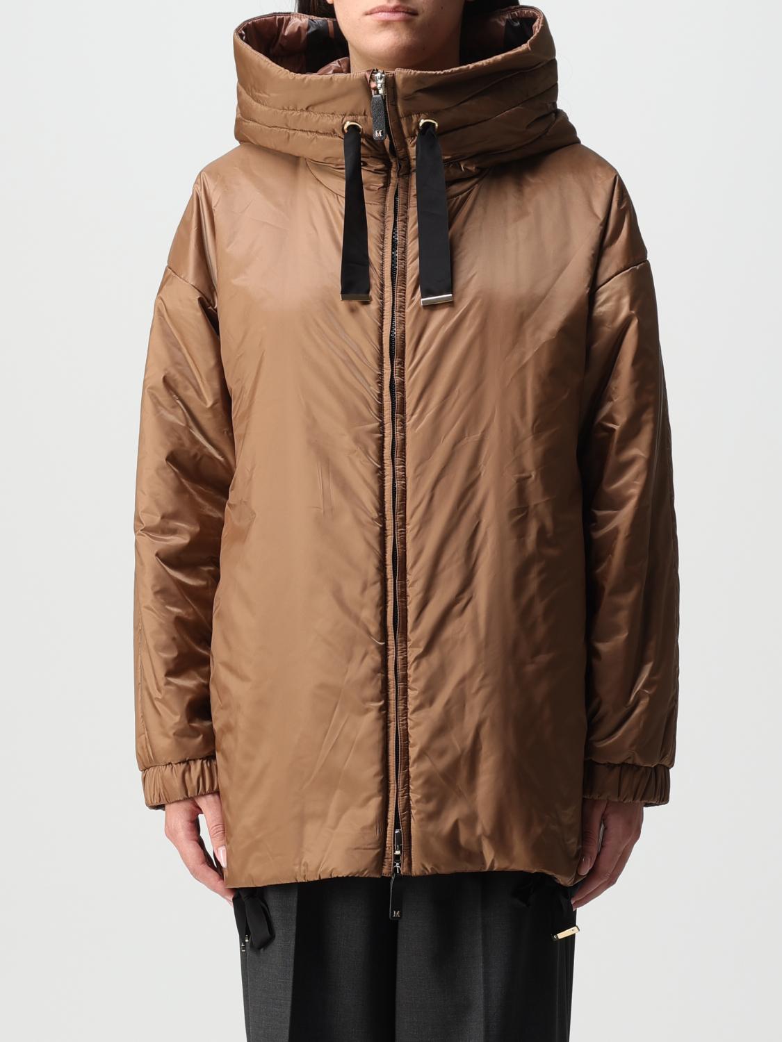 Max Mara The Cube Reversible Jacket In Printed Water-Repellent Nylon
