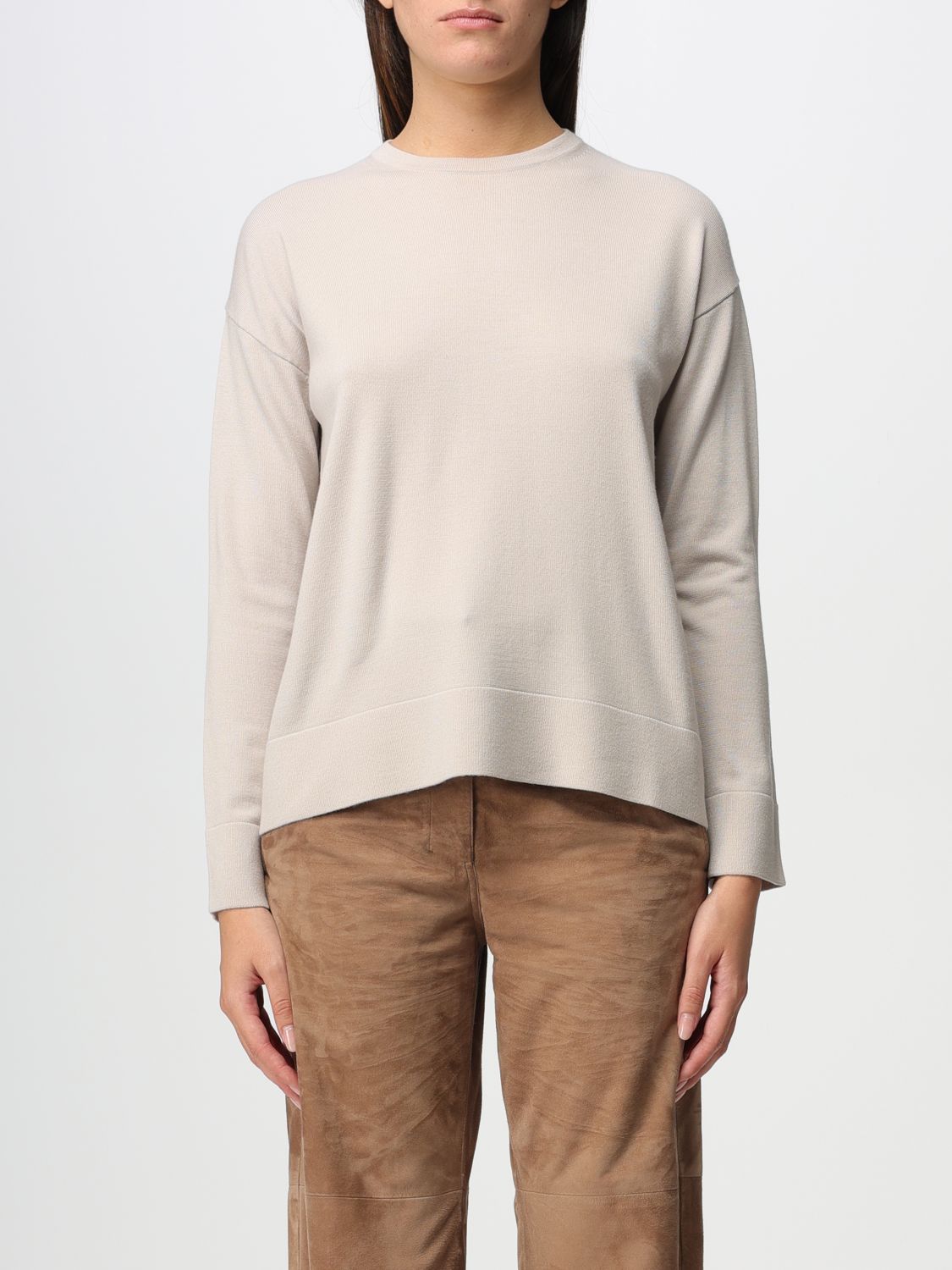 's Max Mara Jumper S Max Mara Woman In Natural