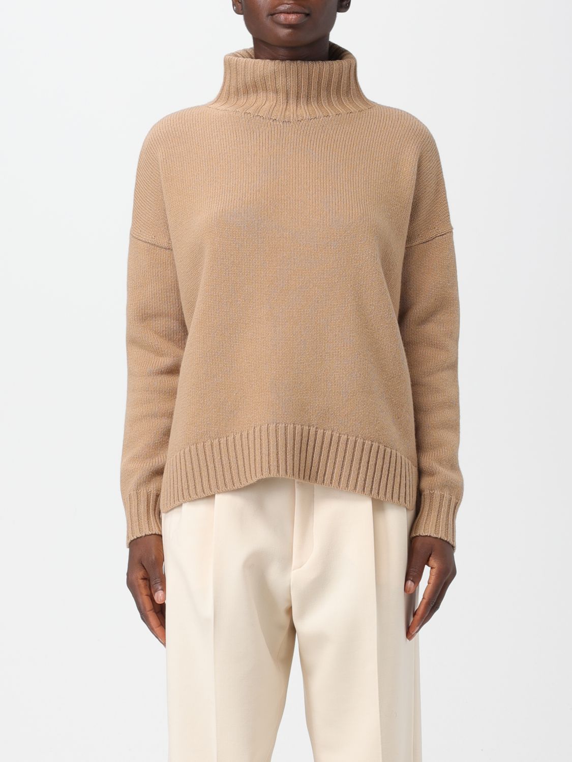 MAX MARA SWEATER IN WOOL AND CASHMERE BLEND,393057042