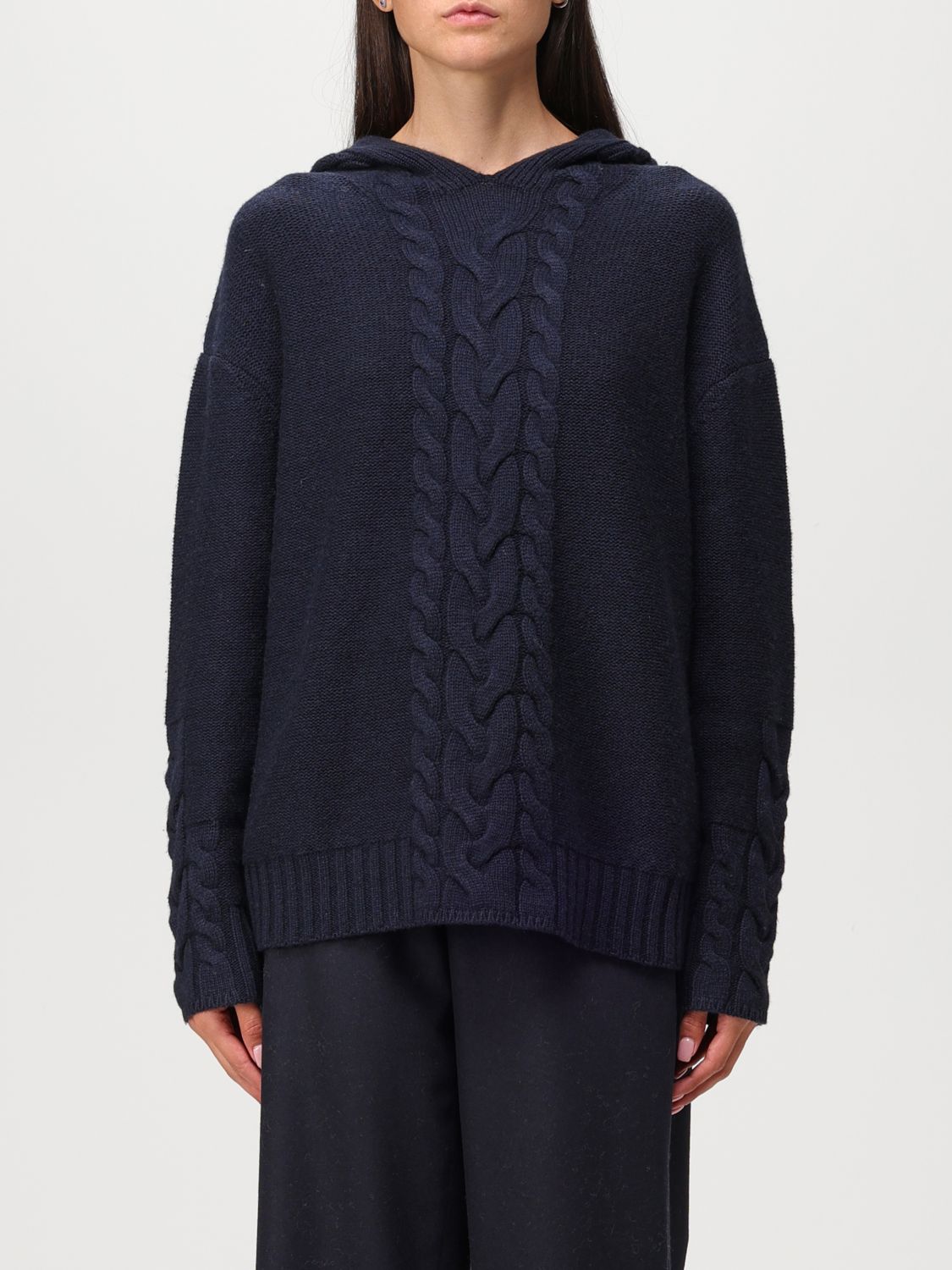 's Max Mara Jumper S Max Mara Woman In Blue