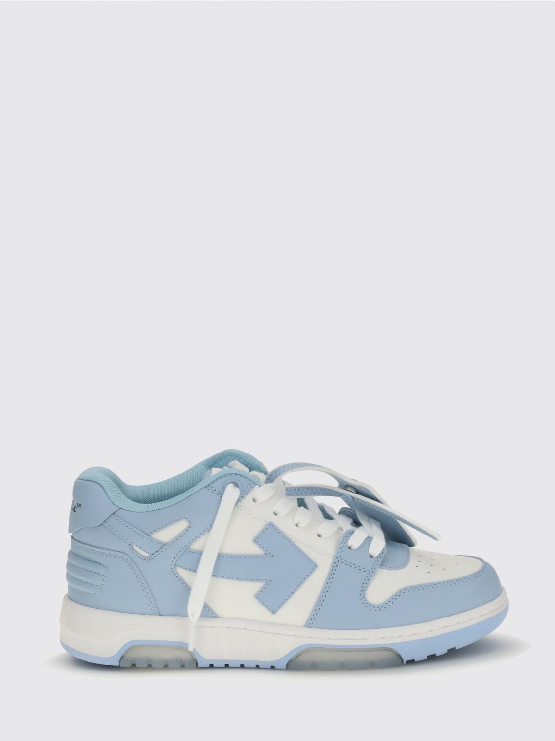 Off-white Off White Out-off-office Leather Sneakers In Multi