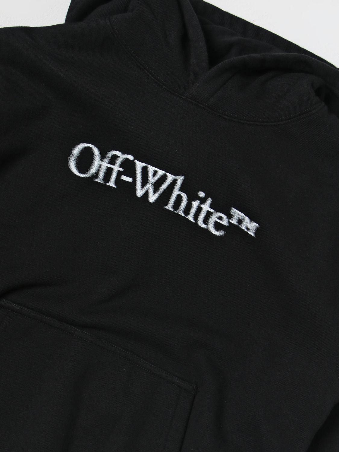 OFF-WHITE: sweater for boys - Black  Off-White sweater OBBB001C99FLE001  online at