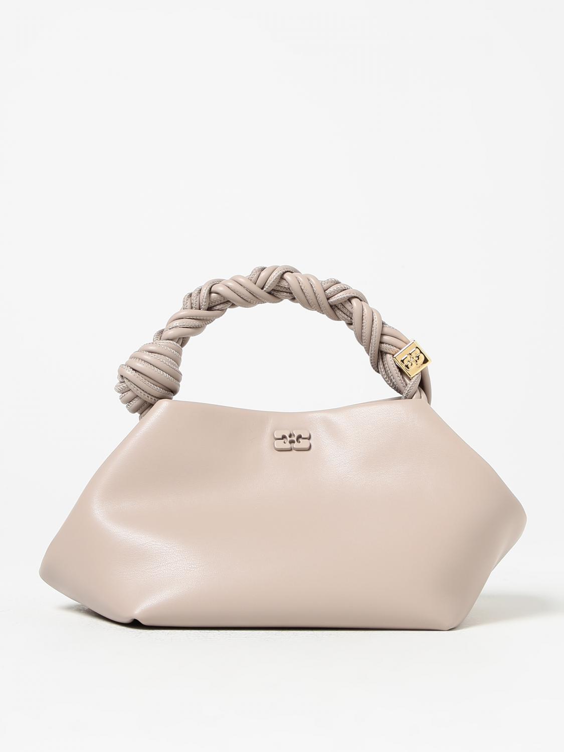 Ganni Schultertasche  Damen Farbe Yellow Cream