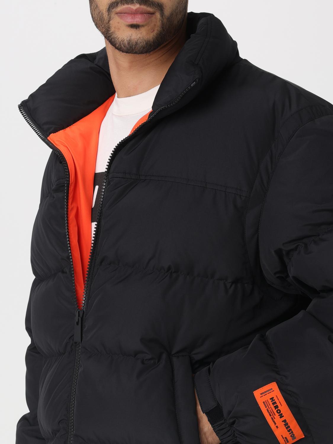 HERON PRESTON jacket for men Black Heron Preston jacket