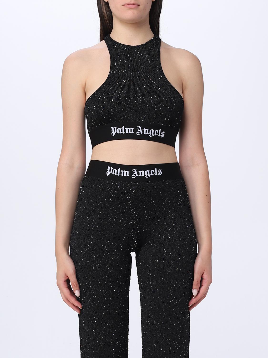 Top PALM ANGELS Woman colour Black