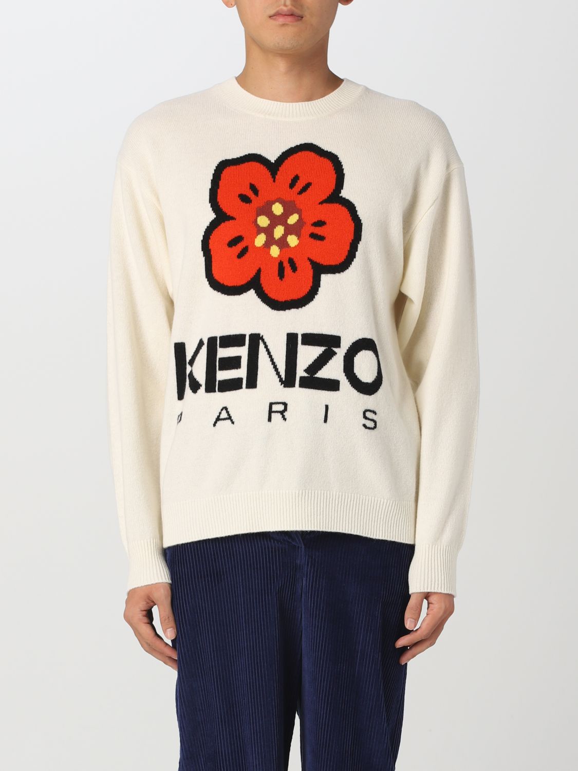Kenzo Sweater  Men Color White