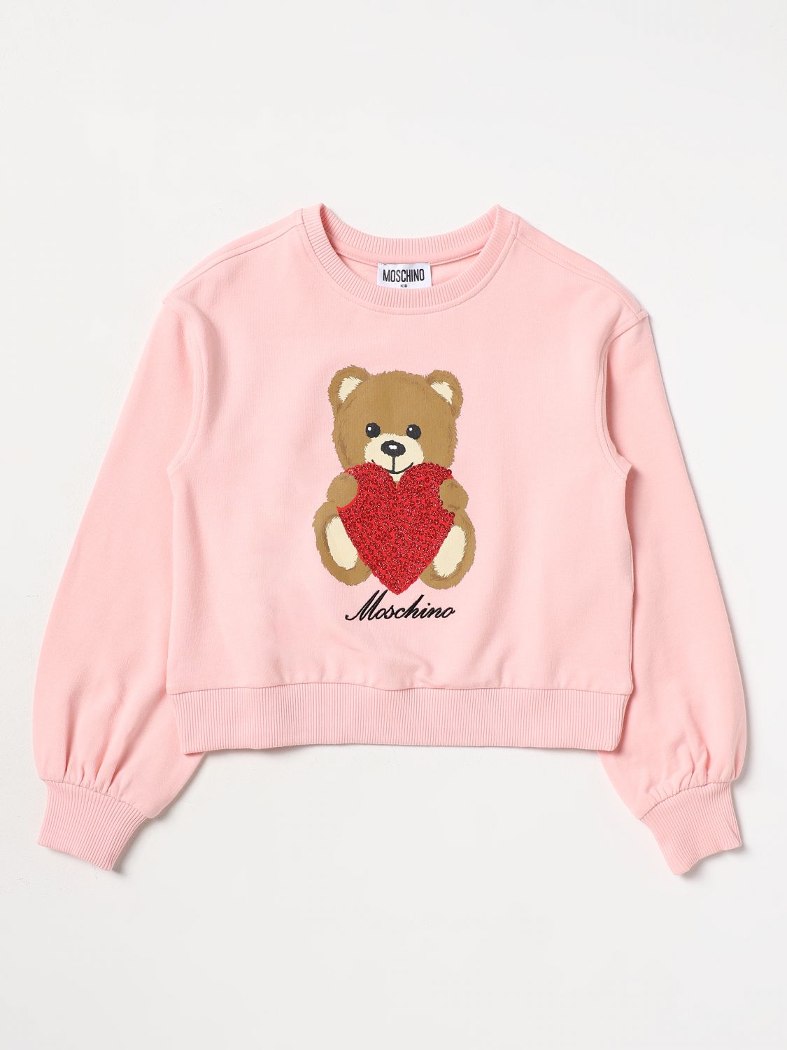 Sweater MOSCHINO KID Kids color Red