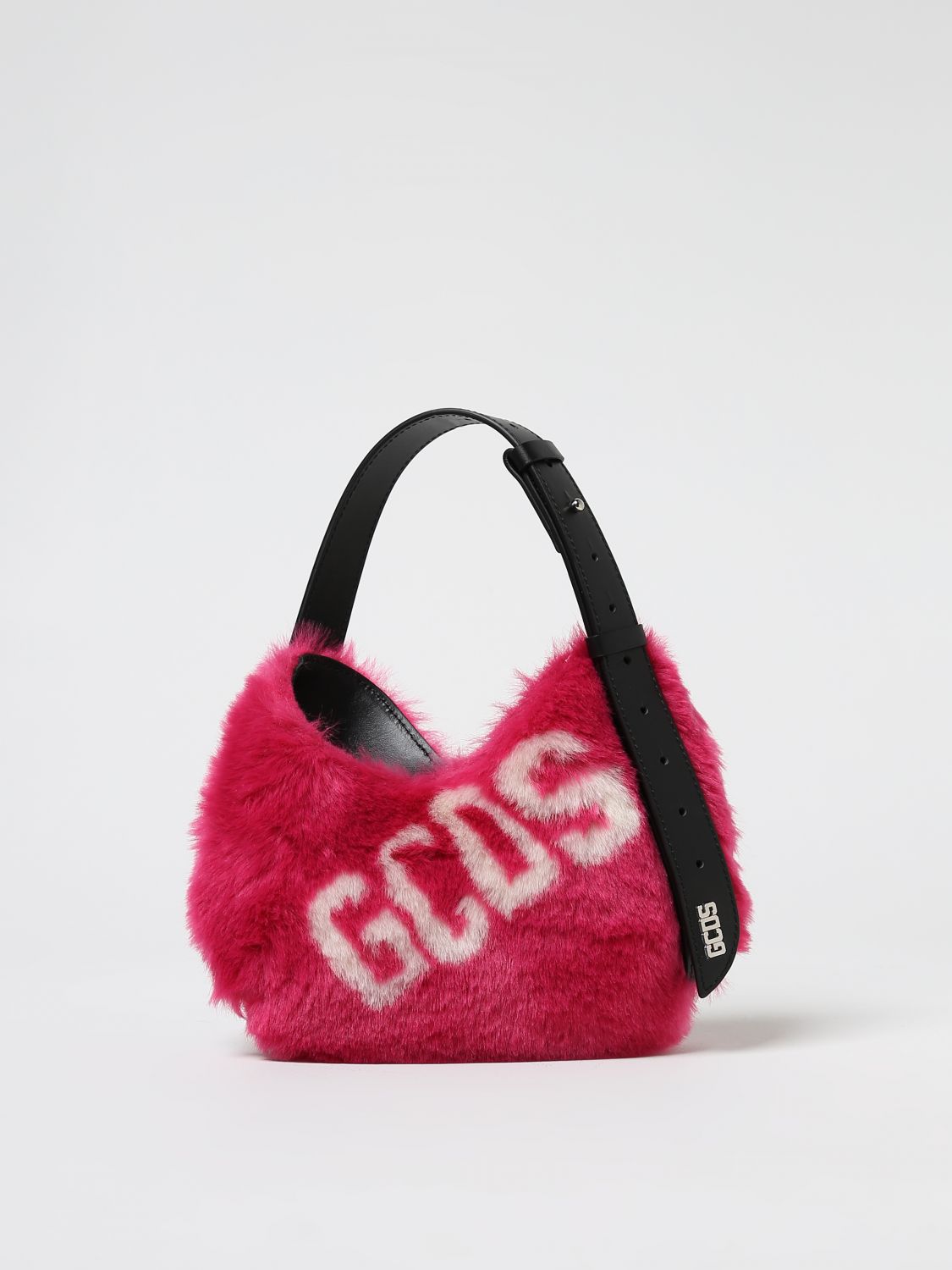 Shop Gcds Shoulder Bag  Woman Color Fuchsia