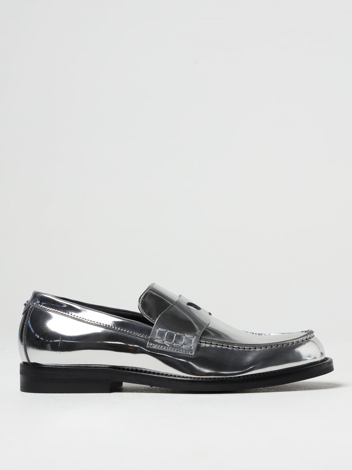 GCDS LOAFERS GCDS WOMAN COLOR SILVER,393906061