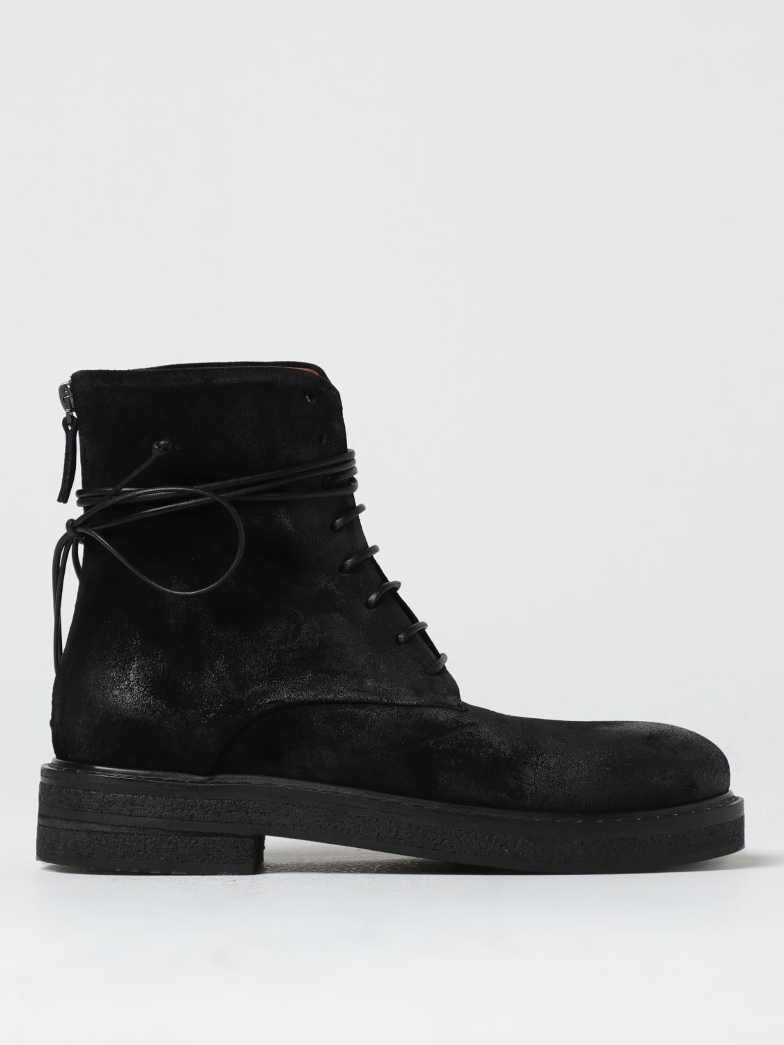 Marsèll Parrucca Ankle Boots In Suede In Black