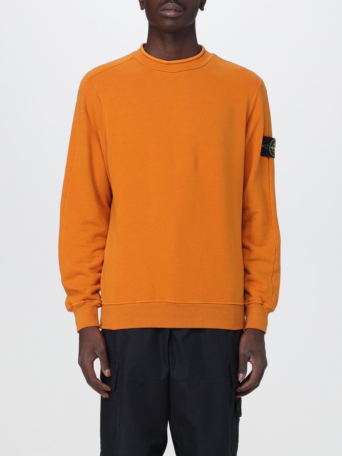 Stone Island Sweatshirt  Herren Farbe Orange