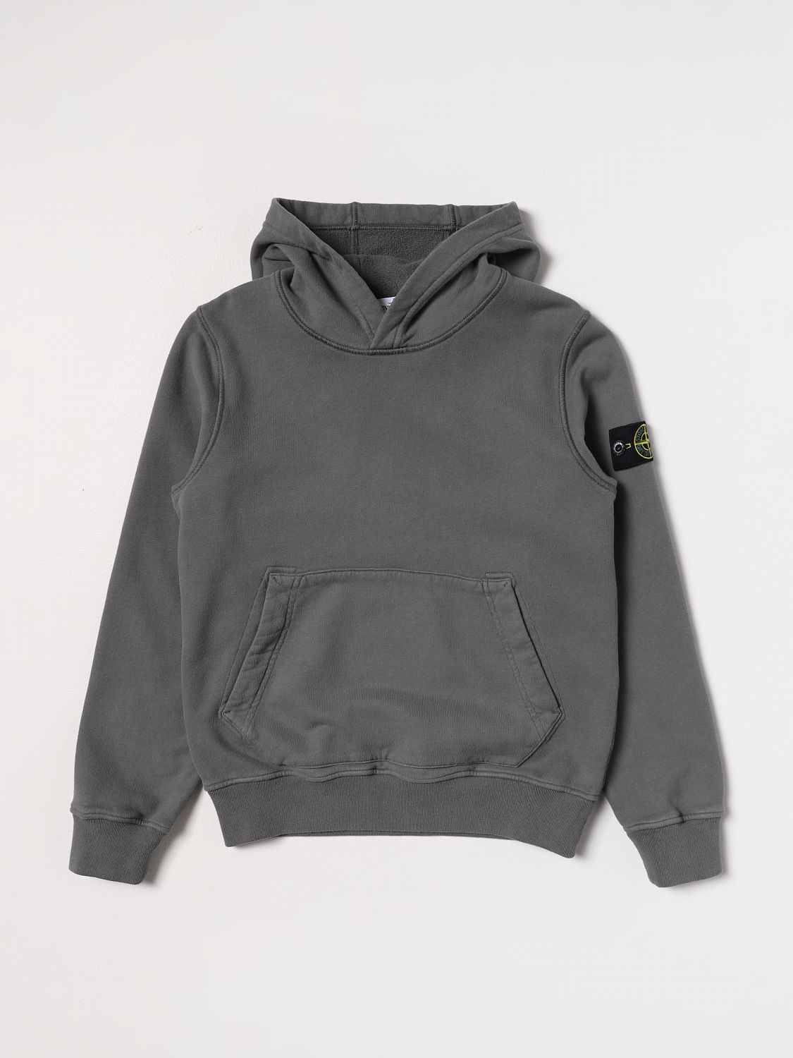 Stone Island Junior Sweater  Kids Color Mouse Grey