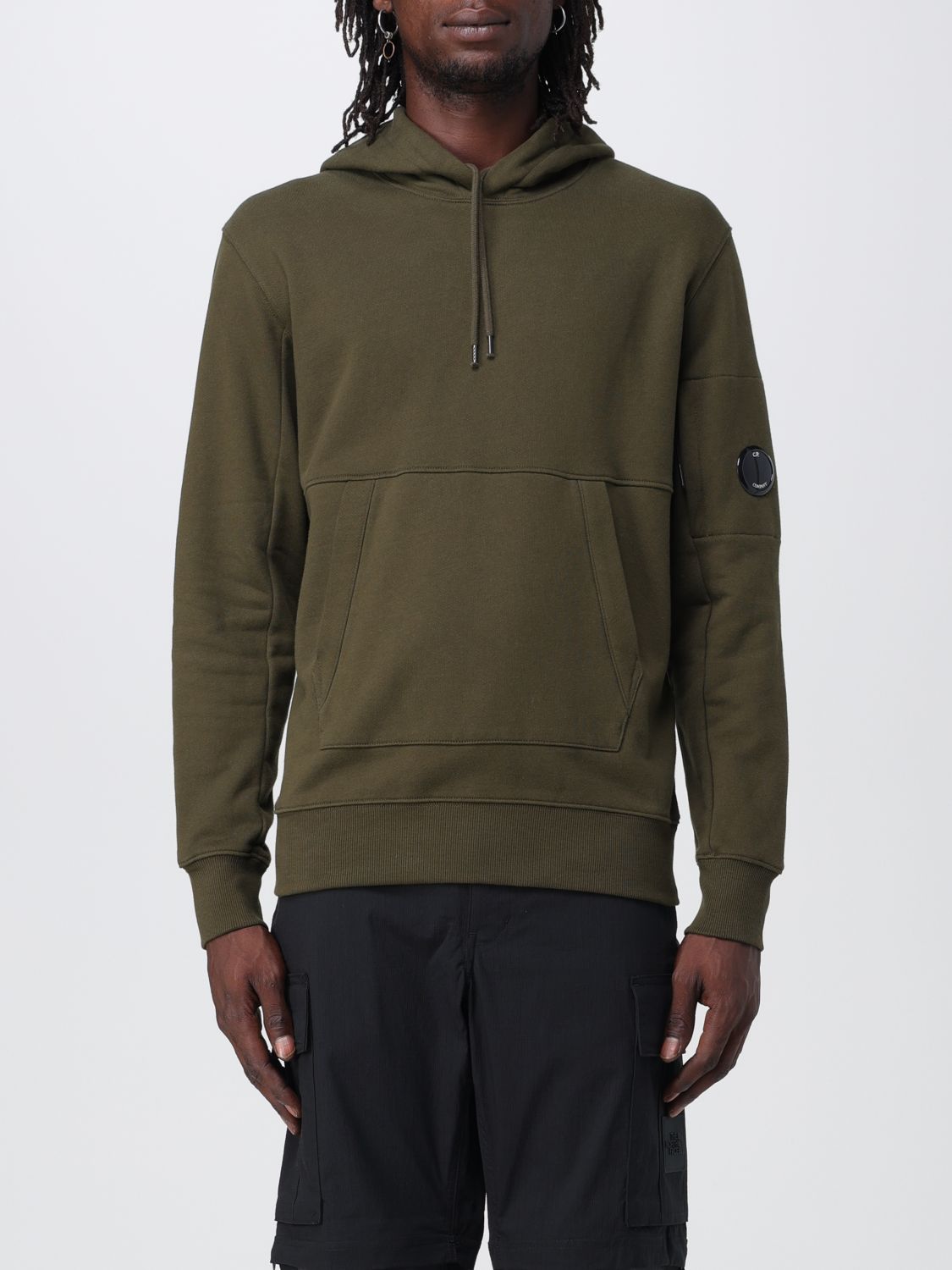 C.p. Company Sweatshirt  Men Color Green