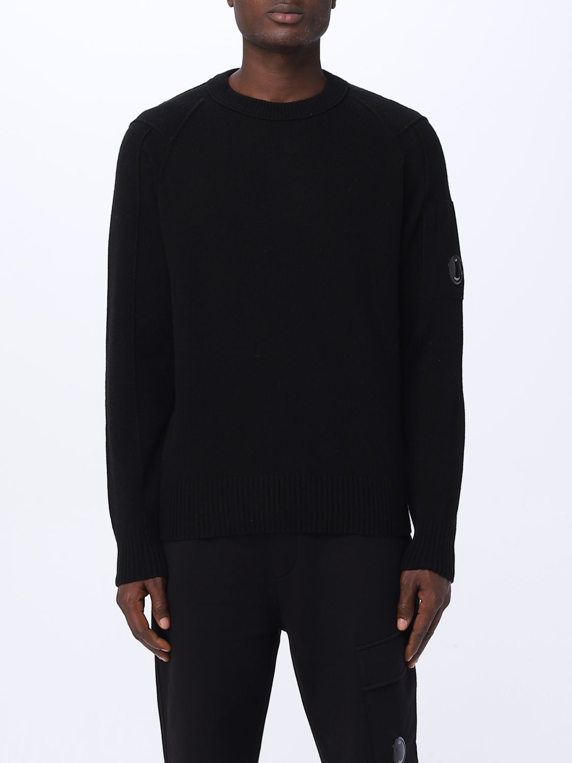 Shop C.p. Company Sweater  Men Color Black